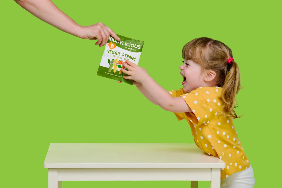 Kiddylicious Veggie Straws, 12+ Months, 9 Portions, 108 g
