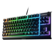 SteelSeries Apex 3 TKL RGB Gaming Keyboard, 8-Zone, Black