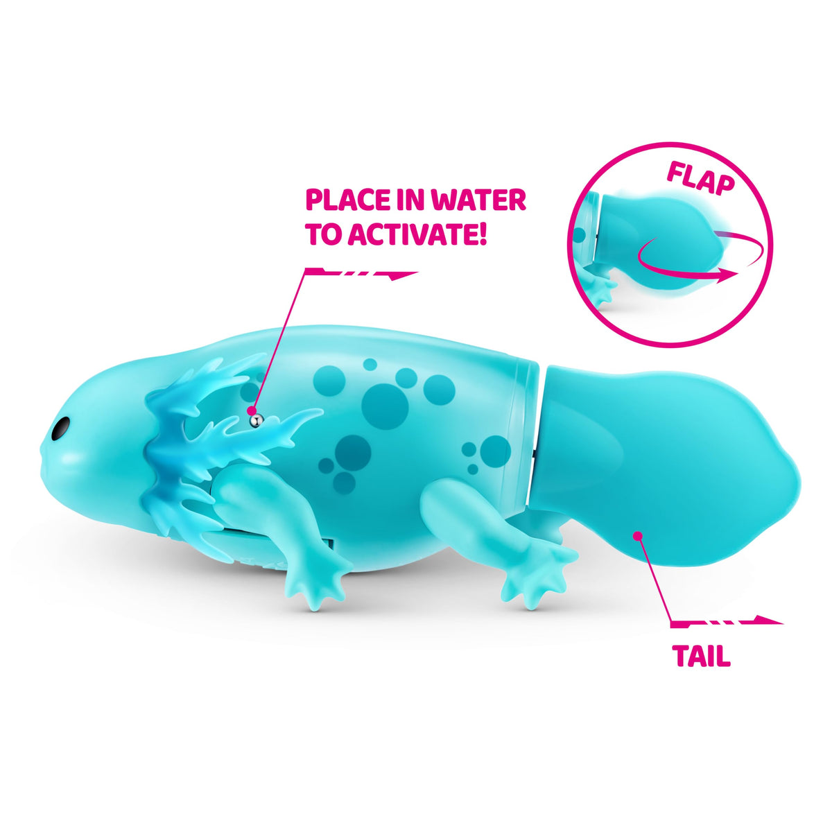 Pets Alive Swimming Robo Axolotl by ZURU, 2 Pack