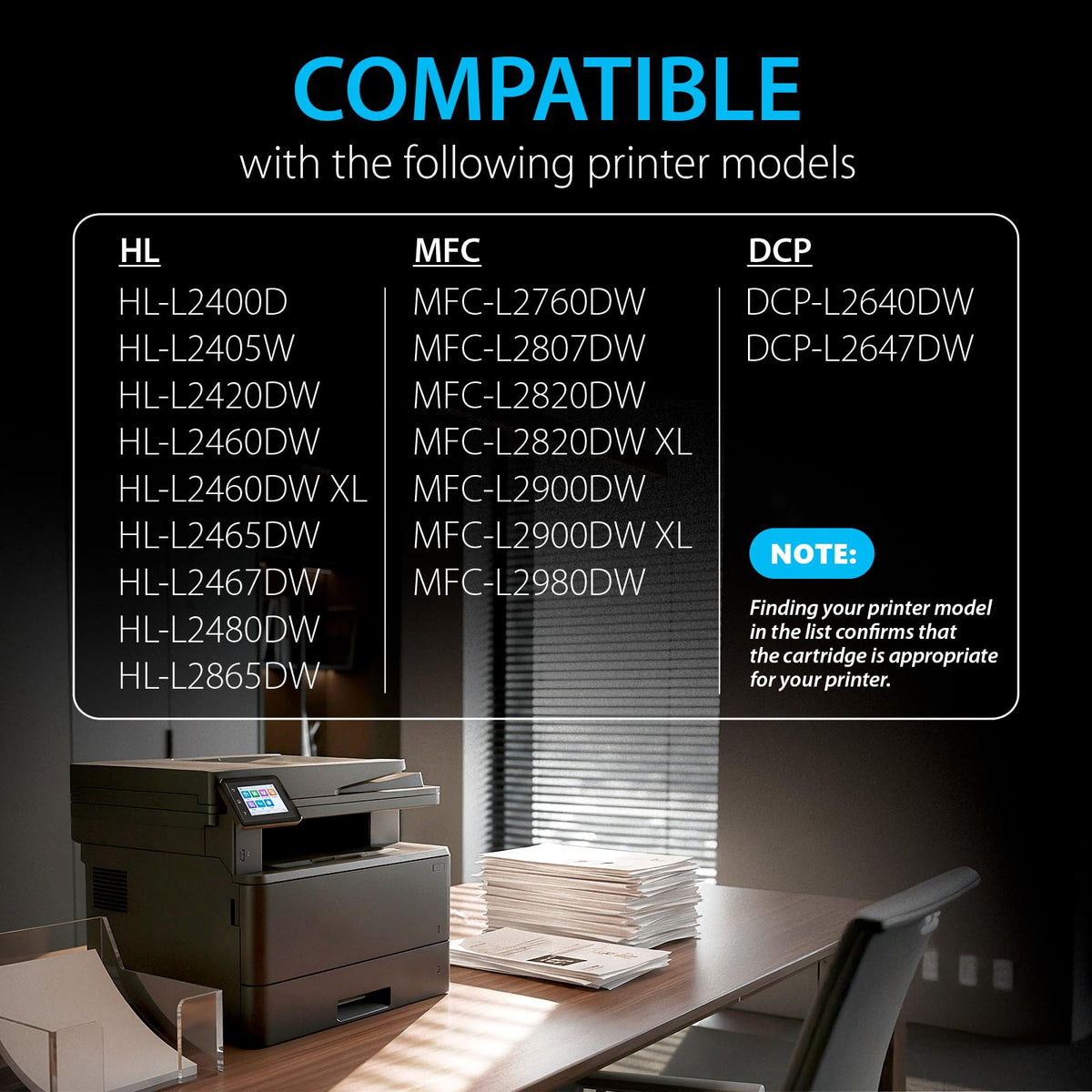 Smart Ink Compatible TN830XL Toner Cartridge for Brother