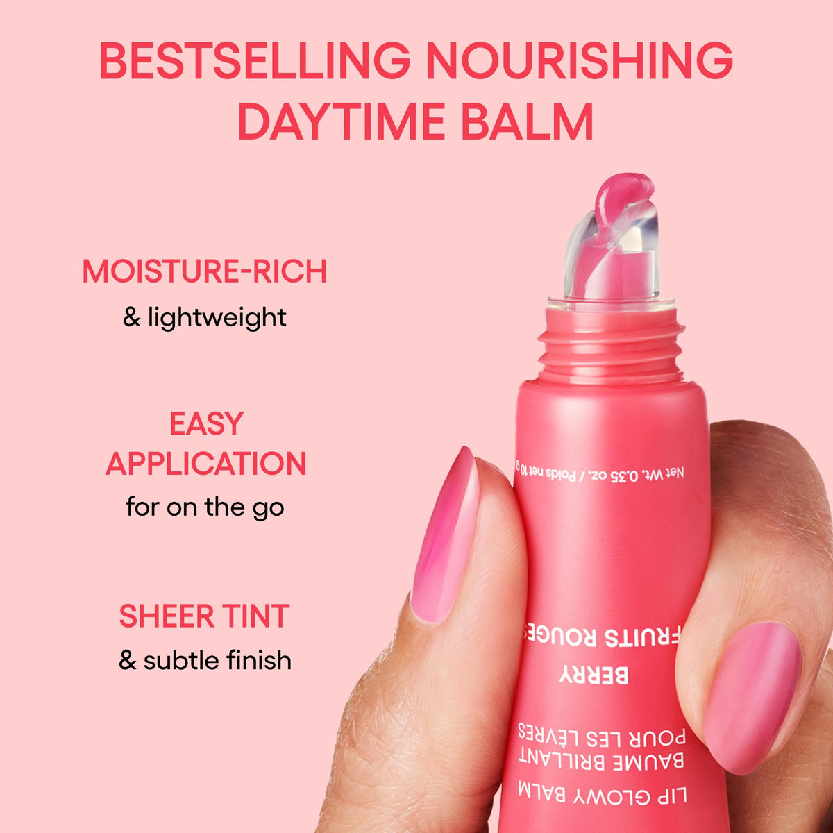 LANEIGE Lip Glowy Balm, Taro Bubble Tea