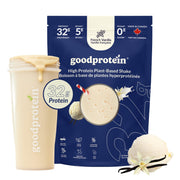 Good Protein Vegan Plant-Based Protein Powder, French Vanilla, 470 g