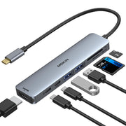 MOKiN 7 in 1 USB C Hub HDMI Adapter for MacBook Pro/Air