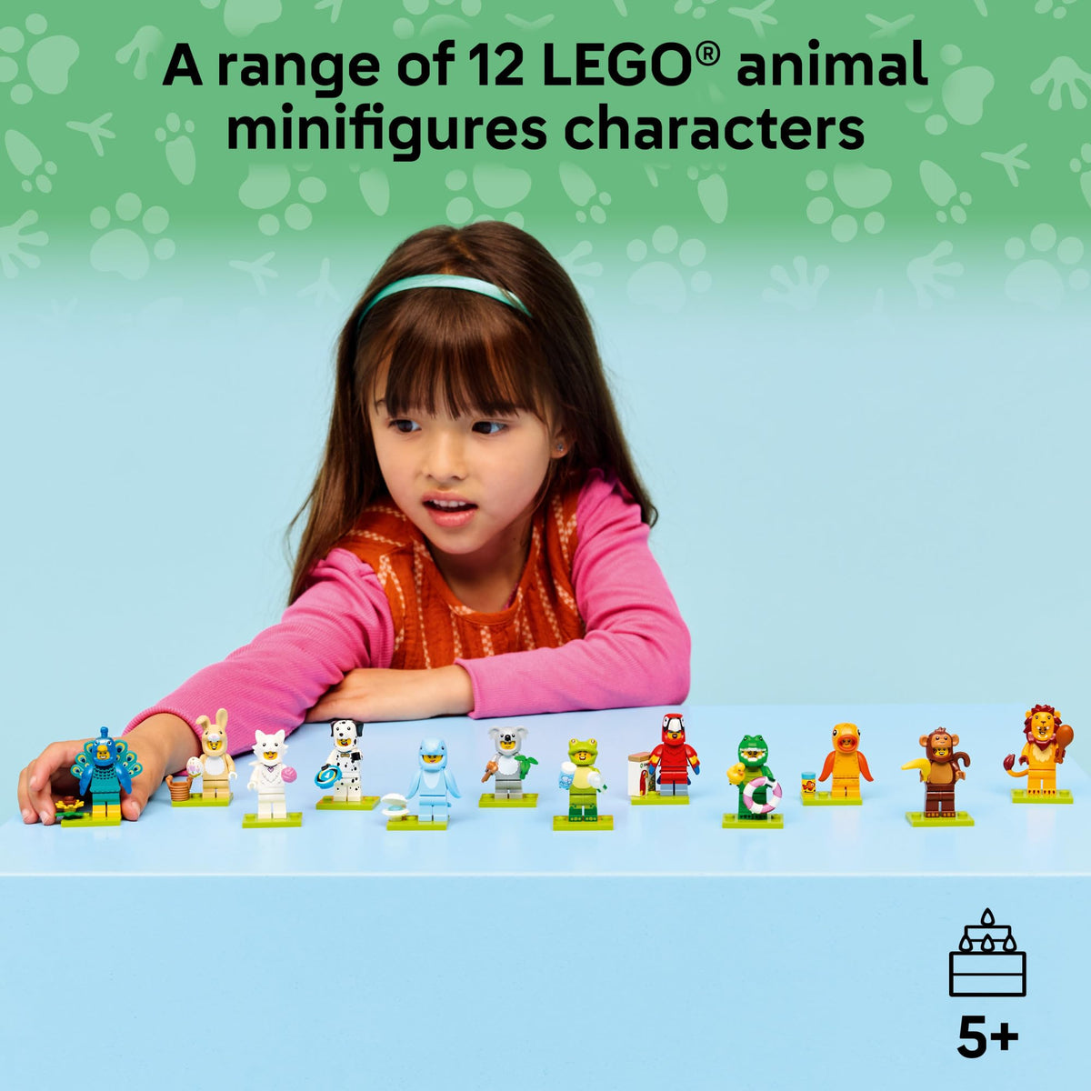 LEGO Minifigures Animal Series 28, 6 Pack, Ages 5+, 66813