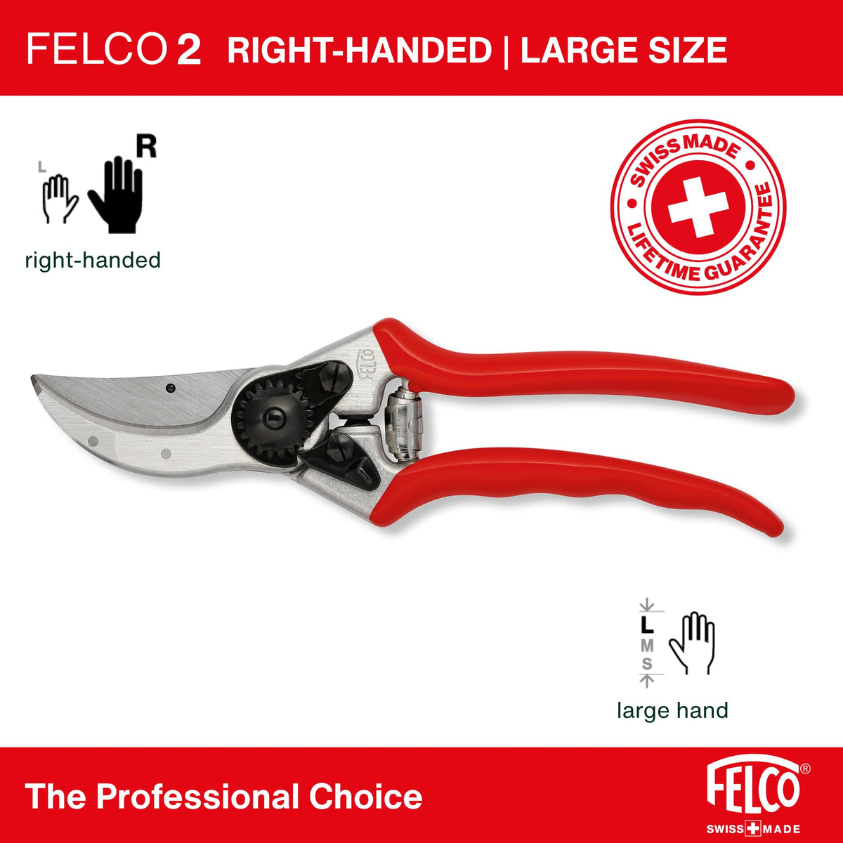 Felco F-2 Classic Manual Hand Pruner