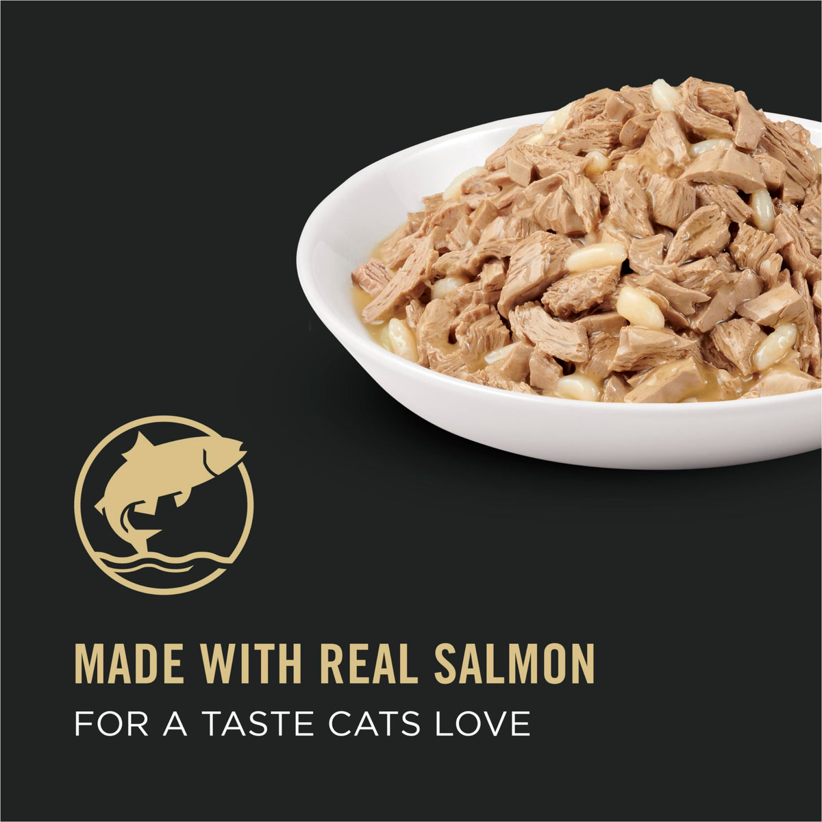Purina Pro Plan Complete Essentials Wet Cat Food, Salmon, 85g, 24 Pk