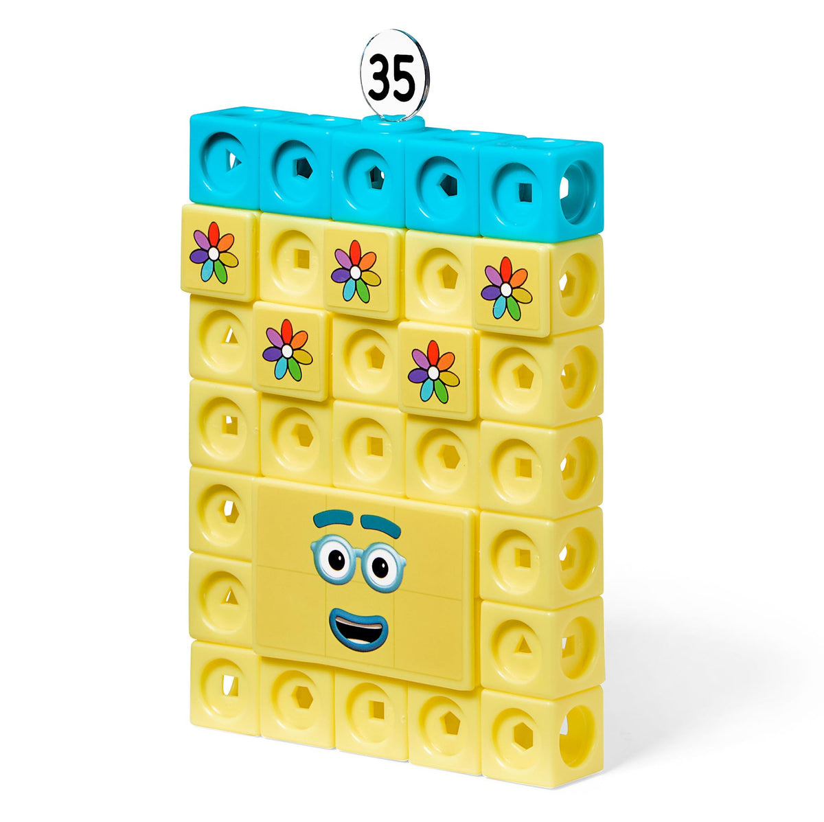 hand2mind Numberblocks 31-40 MathLink Cubes Activity Set