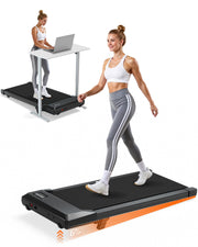 MJWW Walking Pad Under Desk Treadmill, 6% Incline, 2.5 HP