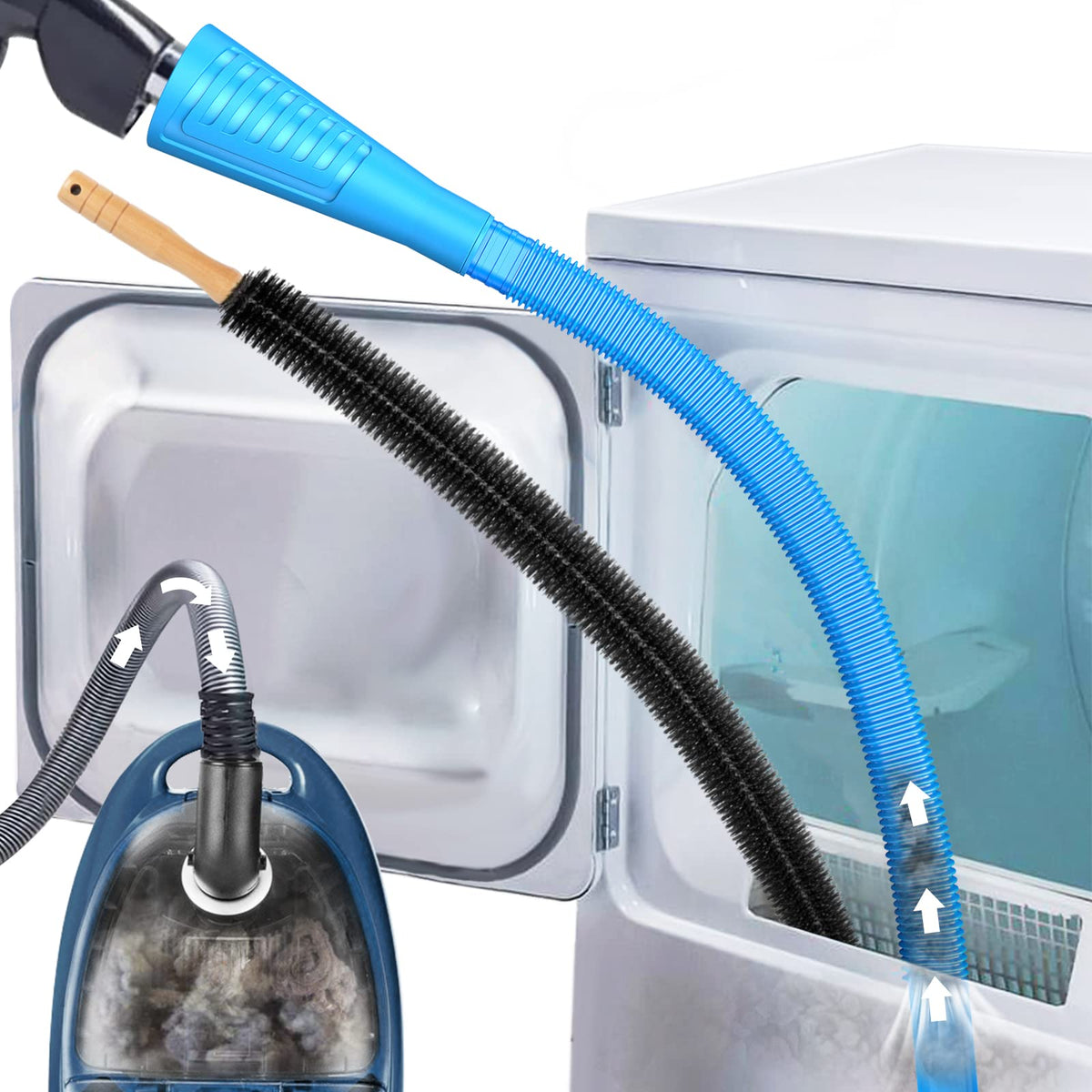 Sealegend Dryer Vent Cleaning Kit, Blue (2 Pieces)