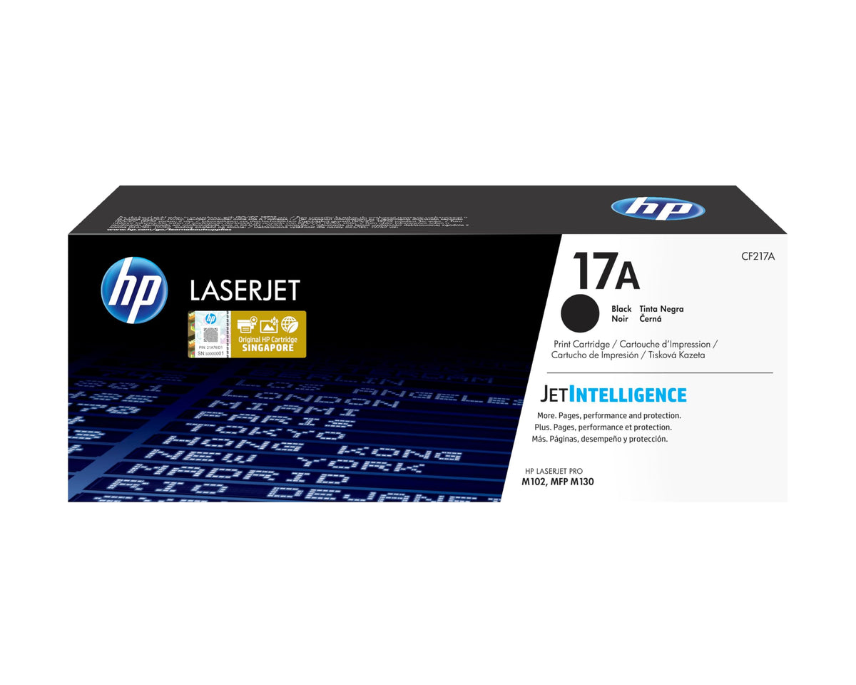 HP 17A CF217A Toner Cartridge, Black