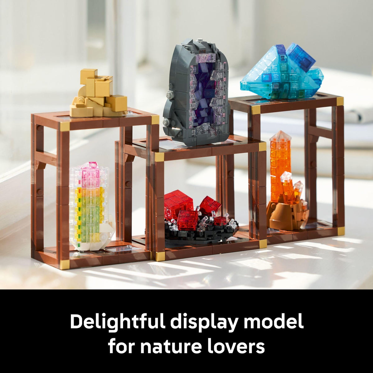 LEGO Ideas Mineral Collection Building Set, 21362