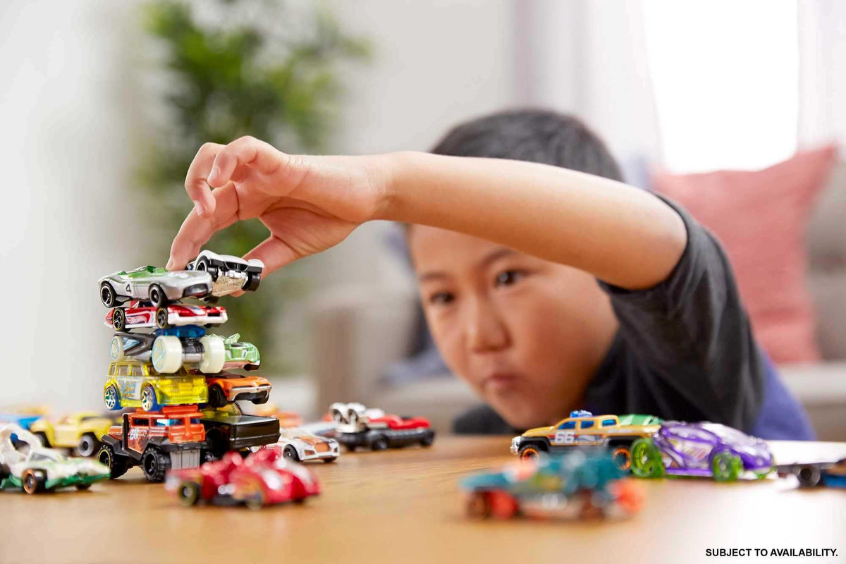 Hot Wheels Toy Cars and Trucks, 1:64 Scale, 20 Pack