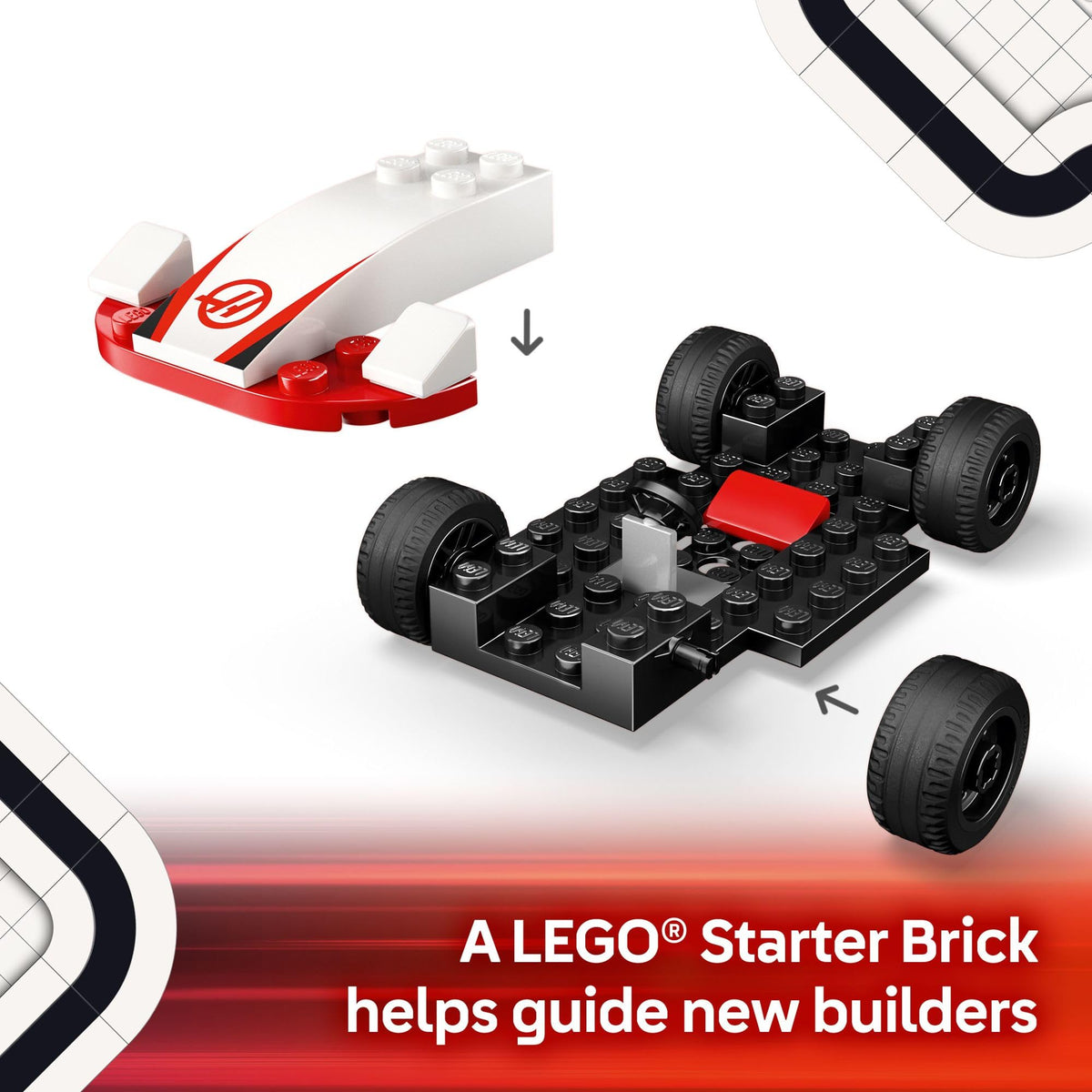 LEGO City F1 Williams Racing & Haas F1 Race Cars, 60464