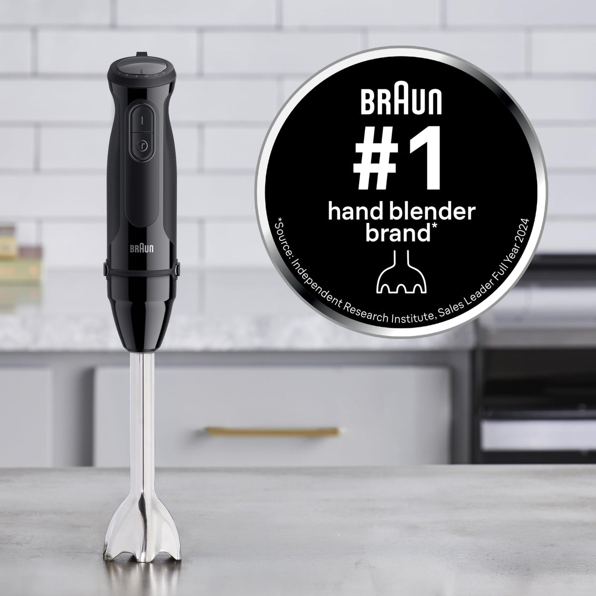 Braun MultiQuick Vario 5 Immersion Blender, 21-Speed, 500W