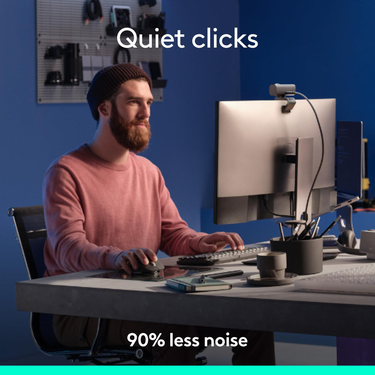 Logitech MX Master 3S Bluetooth Wireless Mouse, Graphite