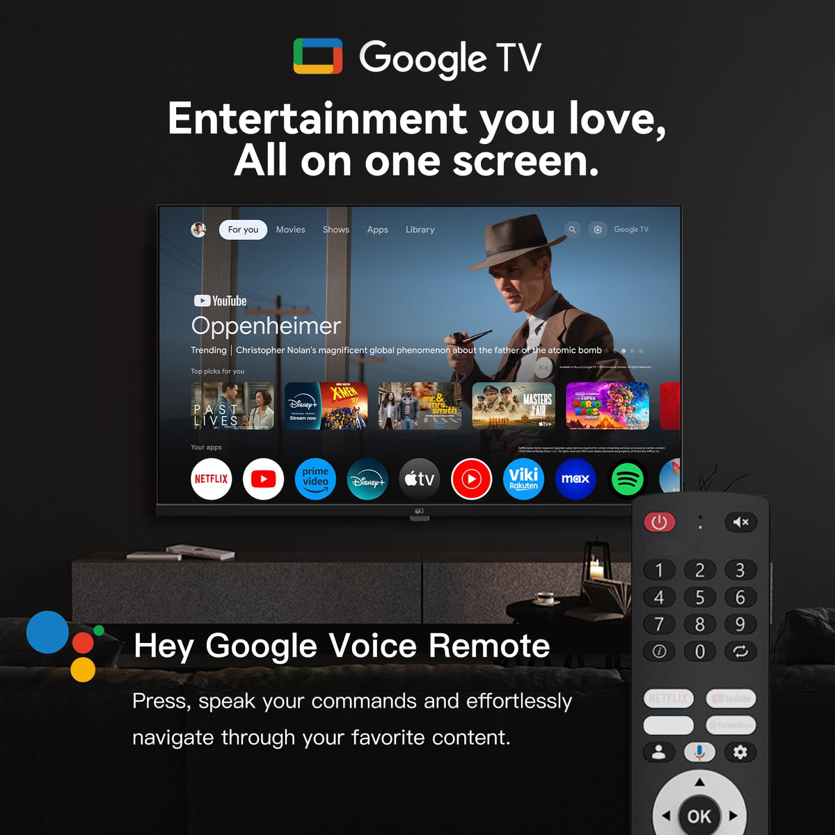 FPD CG40-P3 40" 1080p Google Smart TV