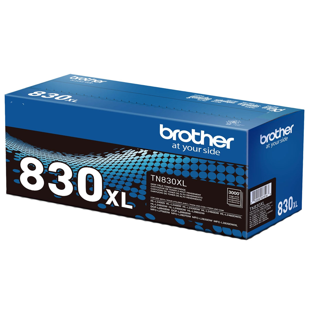 Brother TN830XL High-Yield Black Toner Cartridge