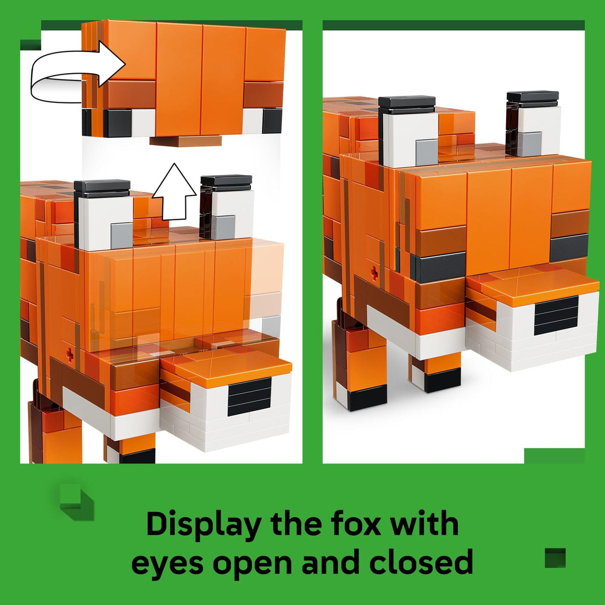 LEGO Minecraft The Fox Building Set, 21588