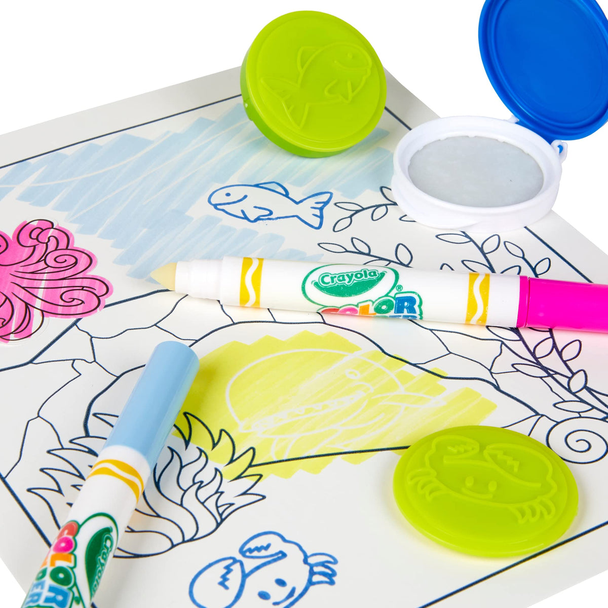 Crayola Color Wonder Mess Free Colouring Activity Set (30+ Pieces)