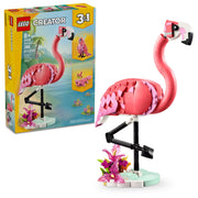 LEGO Creator 3 in 1 Wild Animals Pink Flamingo Building Set, 31170