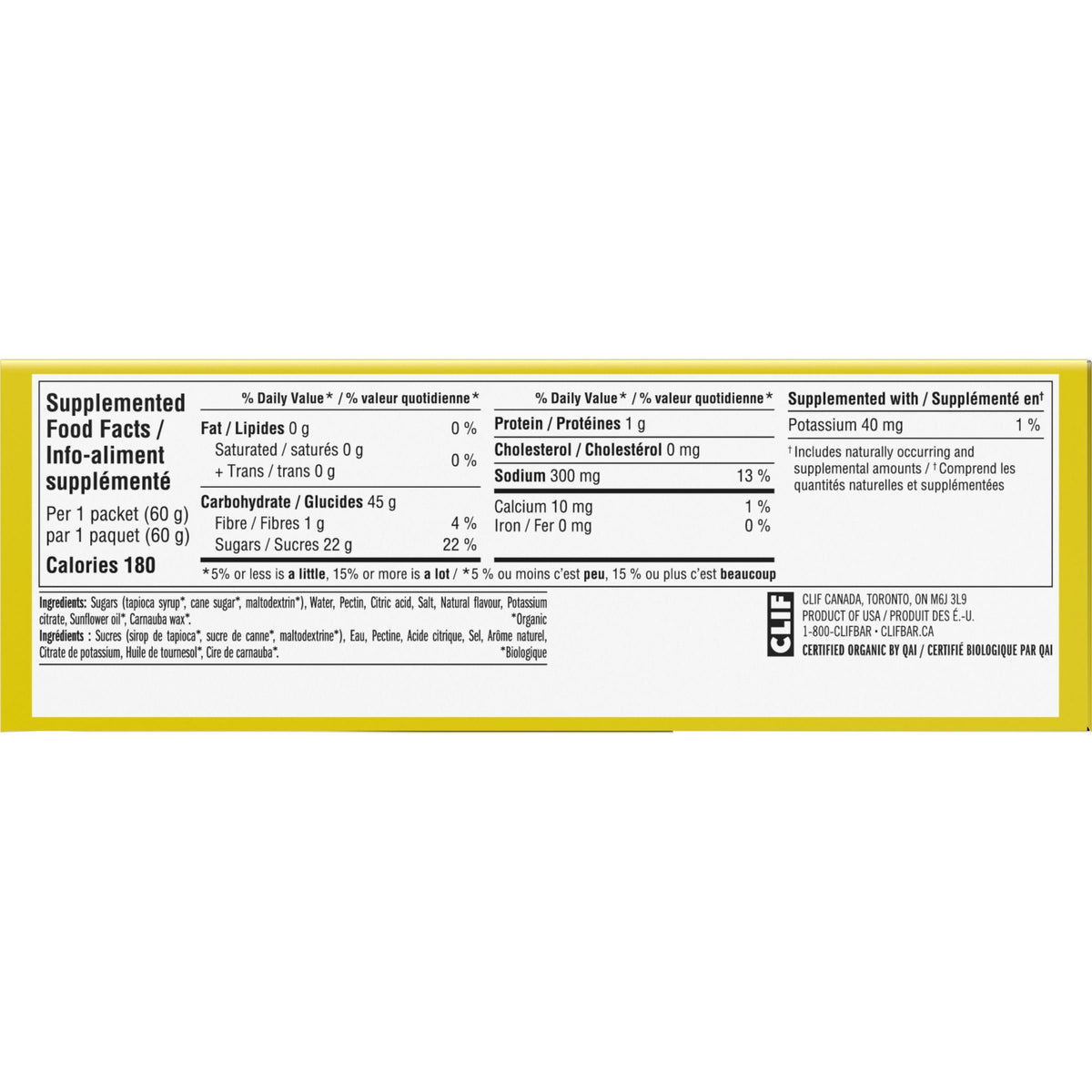 Clif Bloks Energy Chews, Margarita, Organic, 60g, 18 Pack