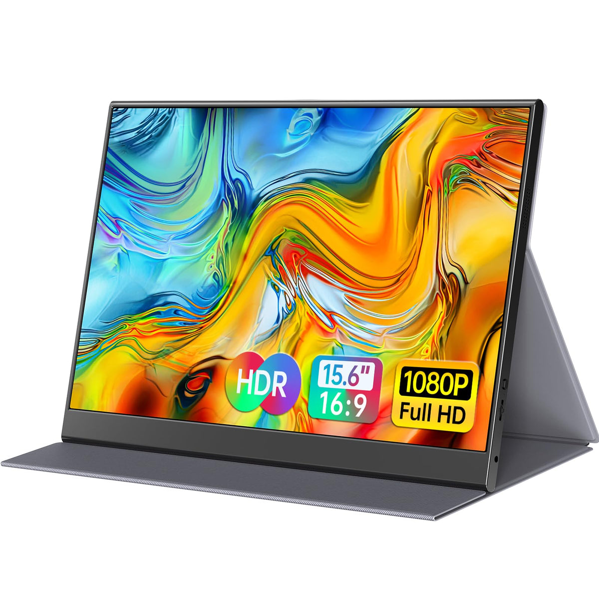 ForHelp 15.6" FHD Portable Monitor, 1920X1080, IPS