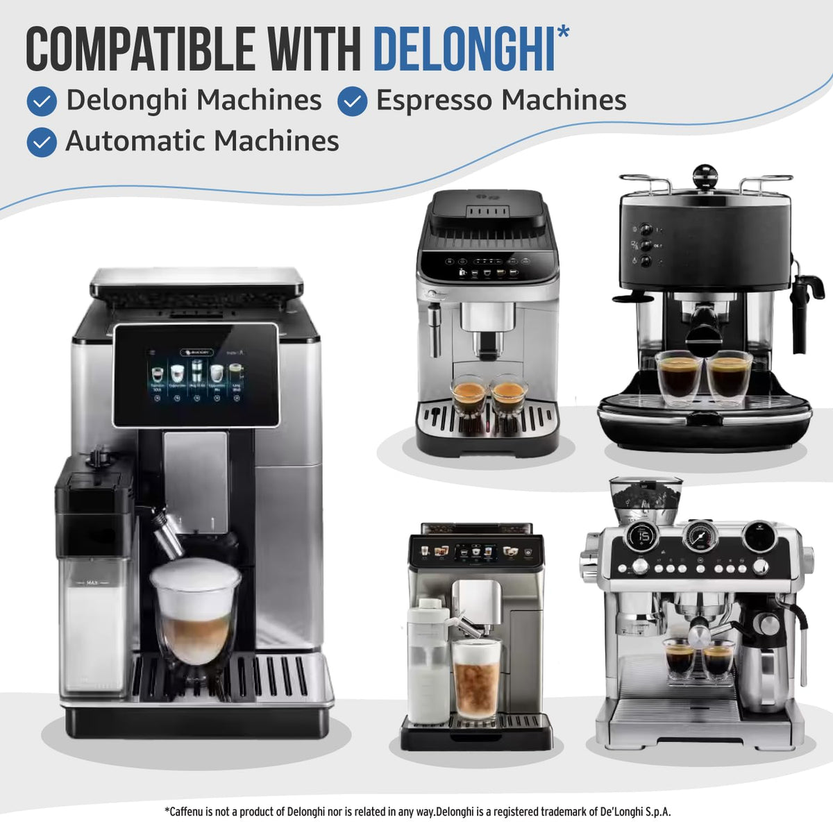 De'Longhi Compatible Descaling Solution, 2 Bottles
