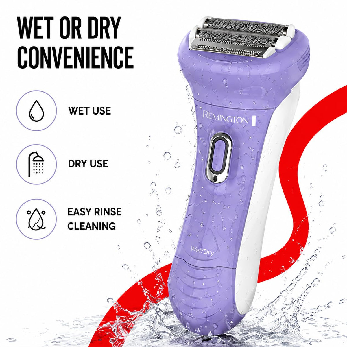 Remington Smooth & Silky Women's Electric Shaver