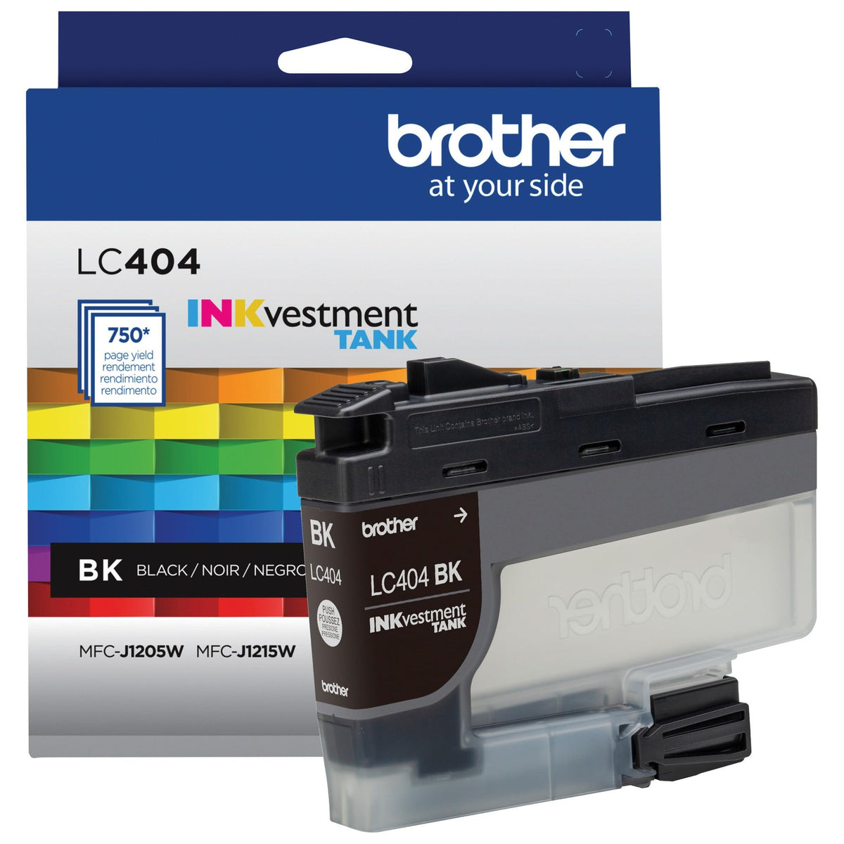 Brother Genuine LC404BKS Standard Yield Black Ink Cartridge