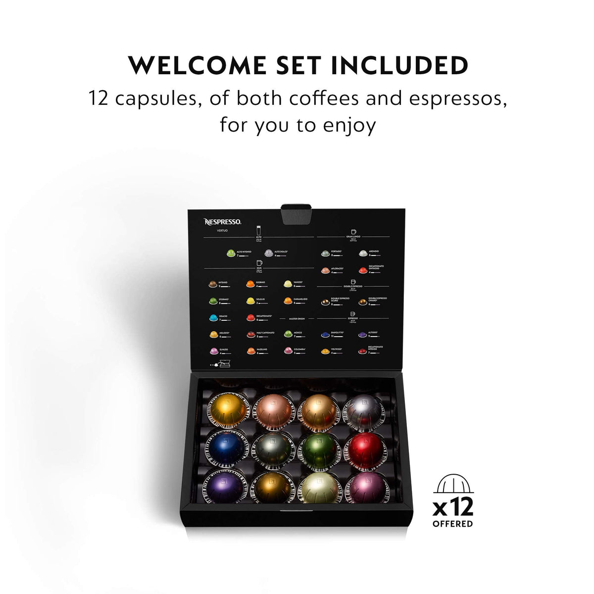 Nespresso Vertuo Next Coffee & Espresso Machine, Matte Black