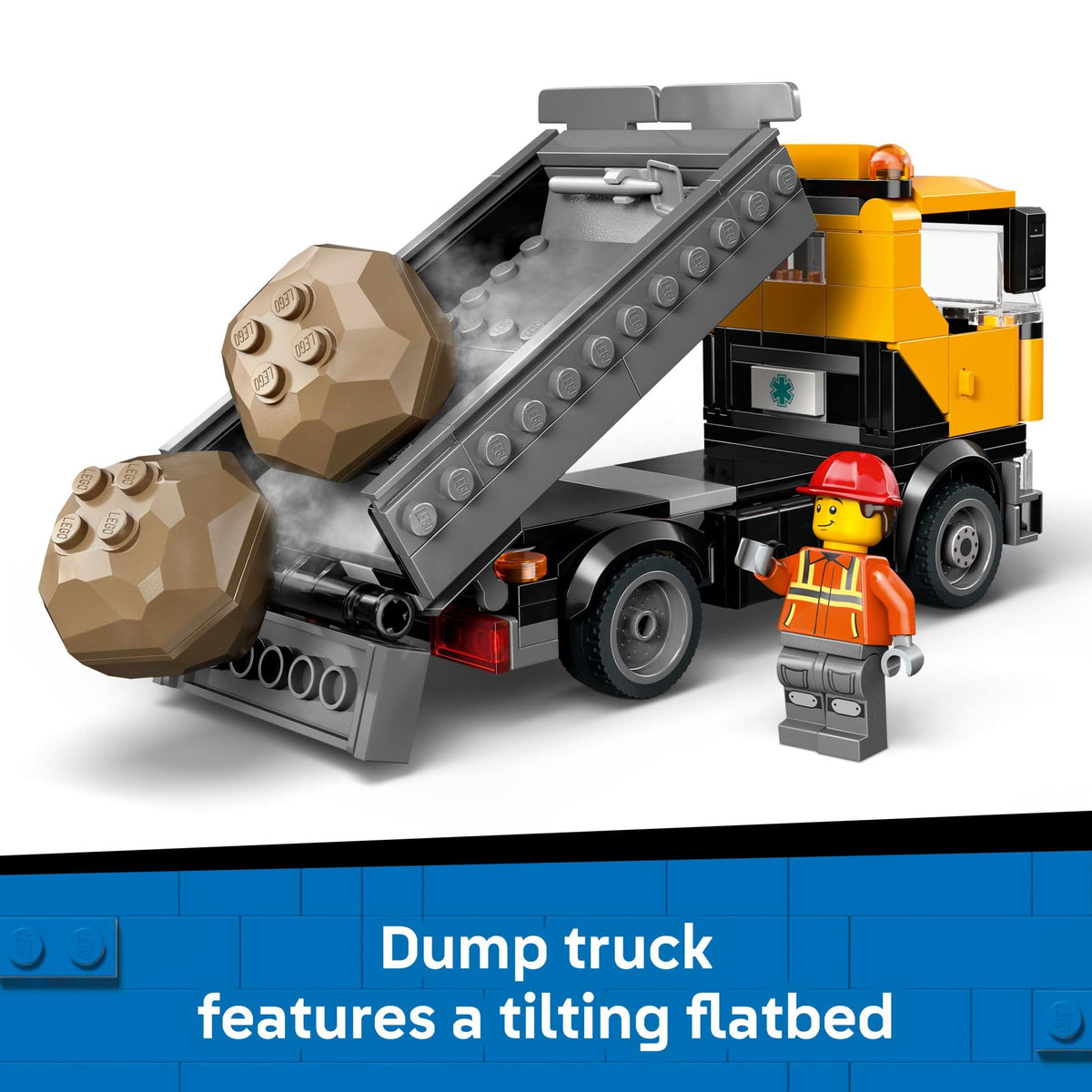 LEGO City Heavy-Duty Recovery Tow Truck with Crane Building Set, 60467