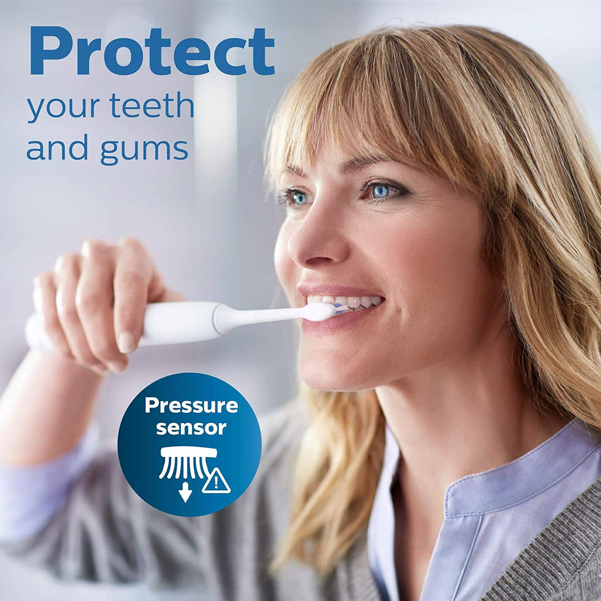 Philips Sonicare ProtectiveClean 4500 Toothbrush, White, HX6827/11