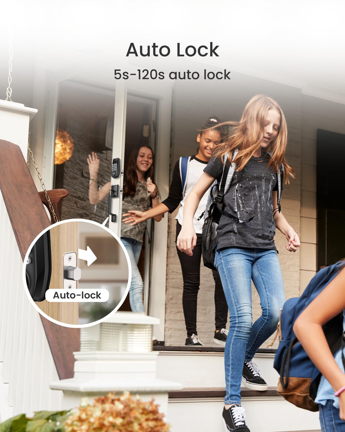 DESLOC C100 Plus Smart Keyless Entry Door Lock with Built-in WiFi