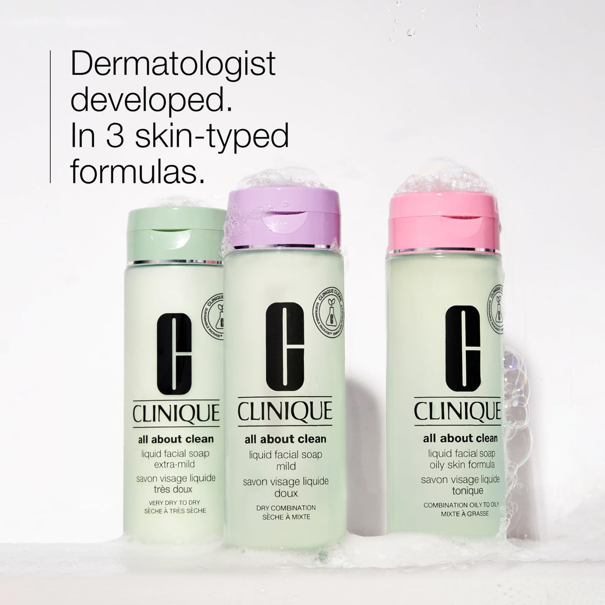 Clinique 3-Step All About Clean Liquid Facial Soap, 200 mL