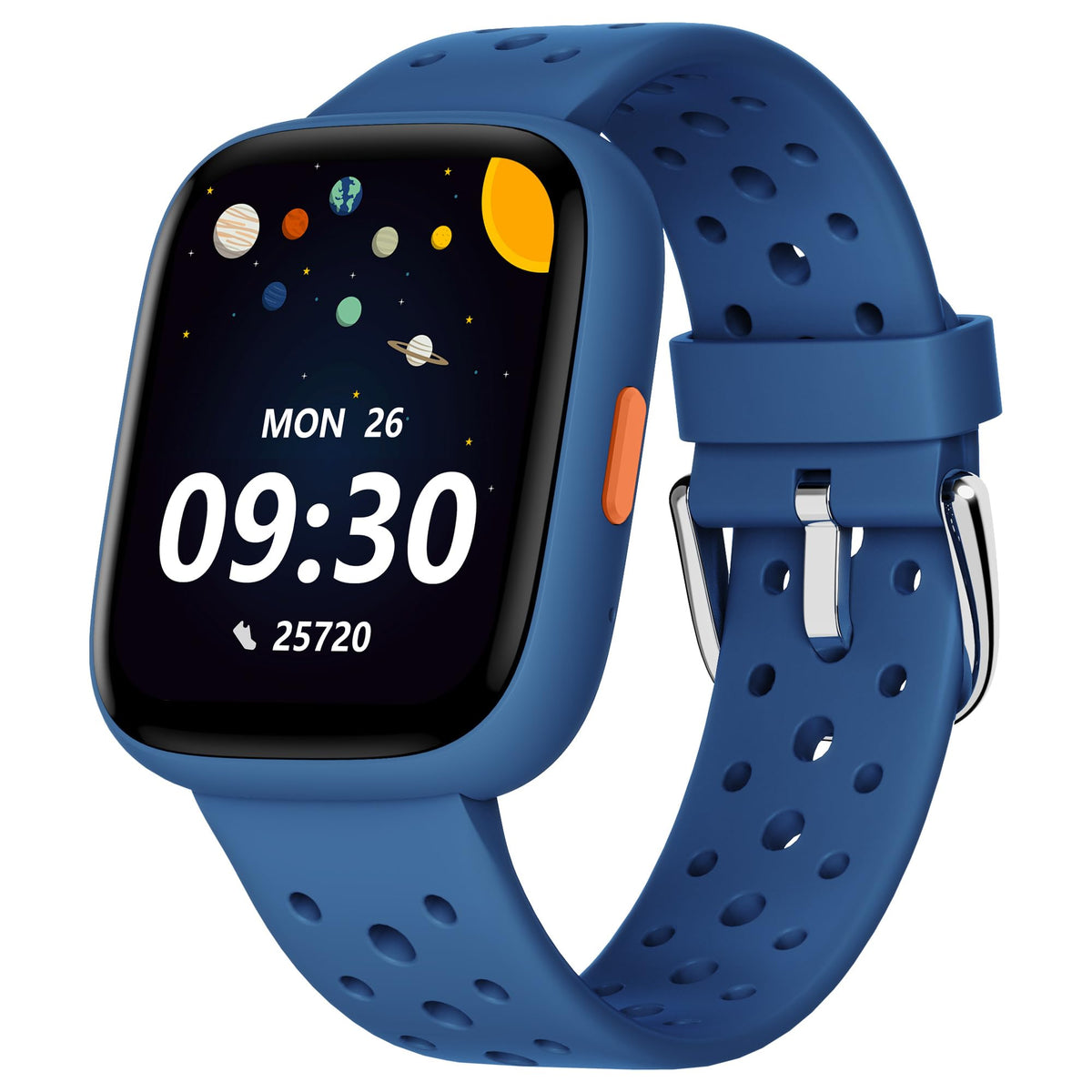 BIGGERFIVE Kids' Smart Fitness Tracker Watch, Blue