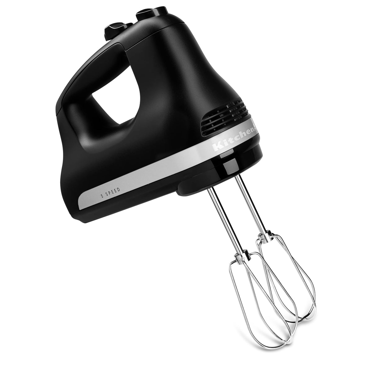 KitchenAid 5-Speed Ultra Power Hand Mixer KHM512BM, Black Matte