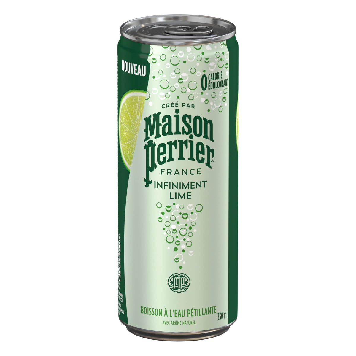 Maison Perrier Forever Lime Sparkling Water, 24 x 330 ml