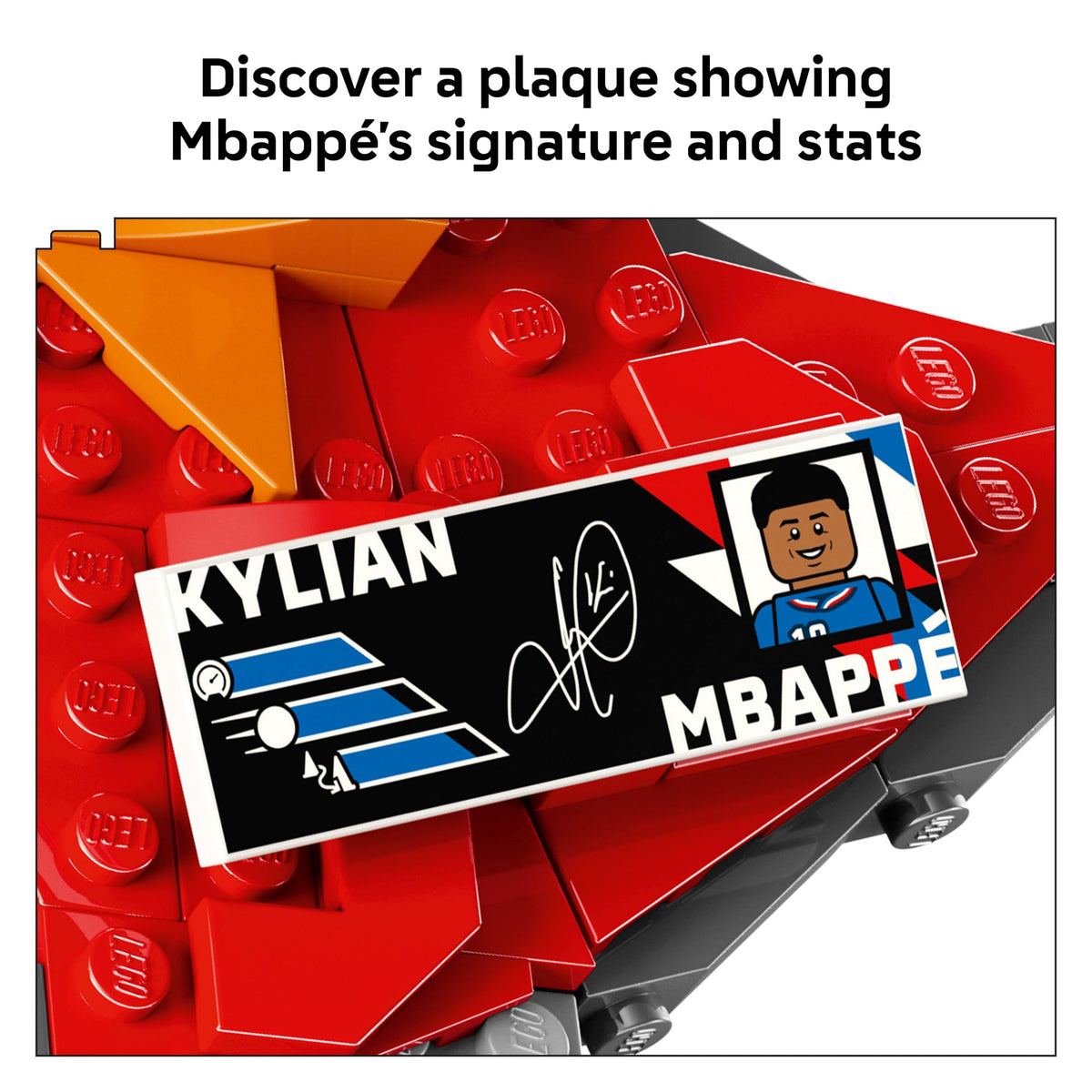 LEGO Editions Kylian Mbappé Soccer Highlights Building Set (43013)