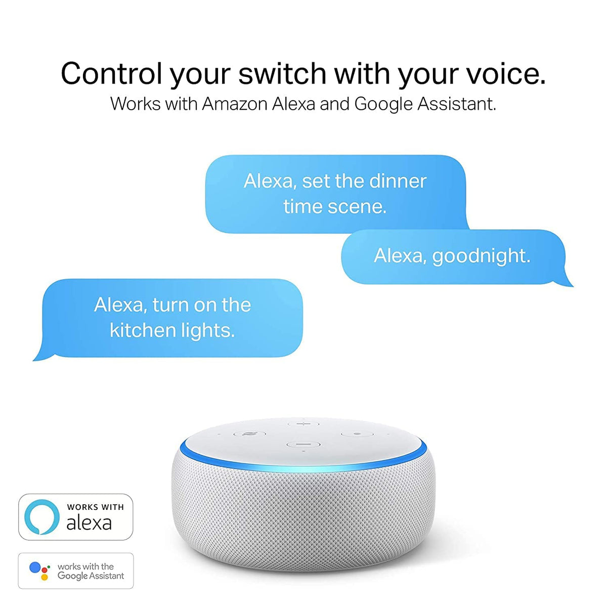 Kasa Smart Motion-Activated WiFi Dimmer Switch by TP-Link, KS220M
