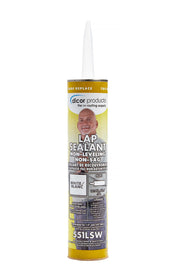 Dicor 551LSW1 White Non-Sag Roof Lap Sealant, 10.3oz Tube