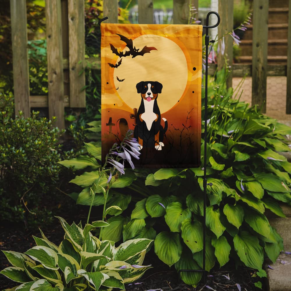 Caroline's Treasures BB4304GF Halloween Entlebucher Flag Garden Size, Small