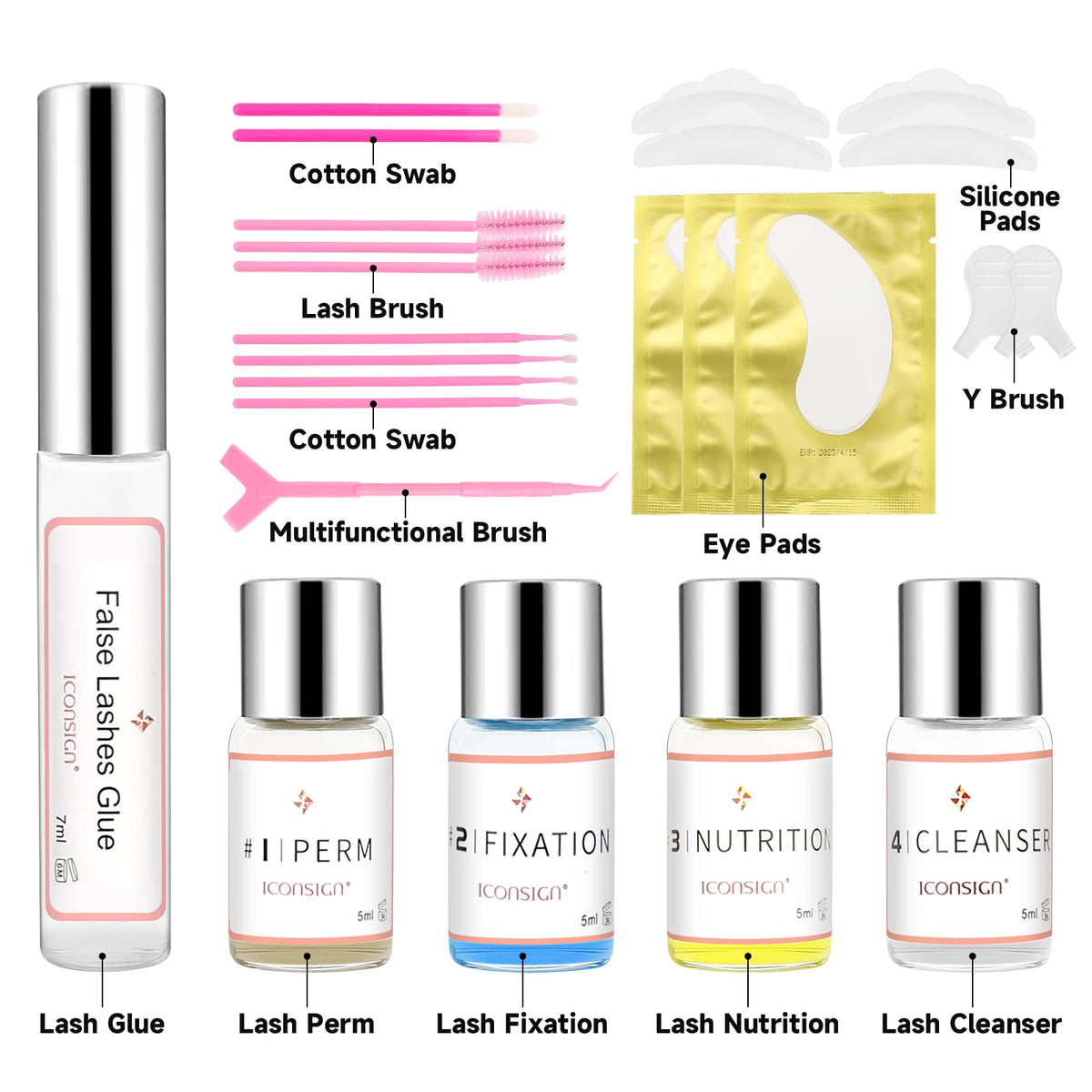 Lash Lift Kit Eyelash Perm Set, White