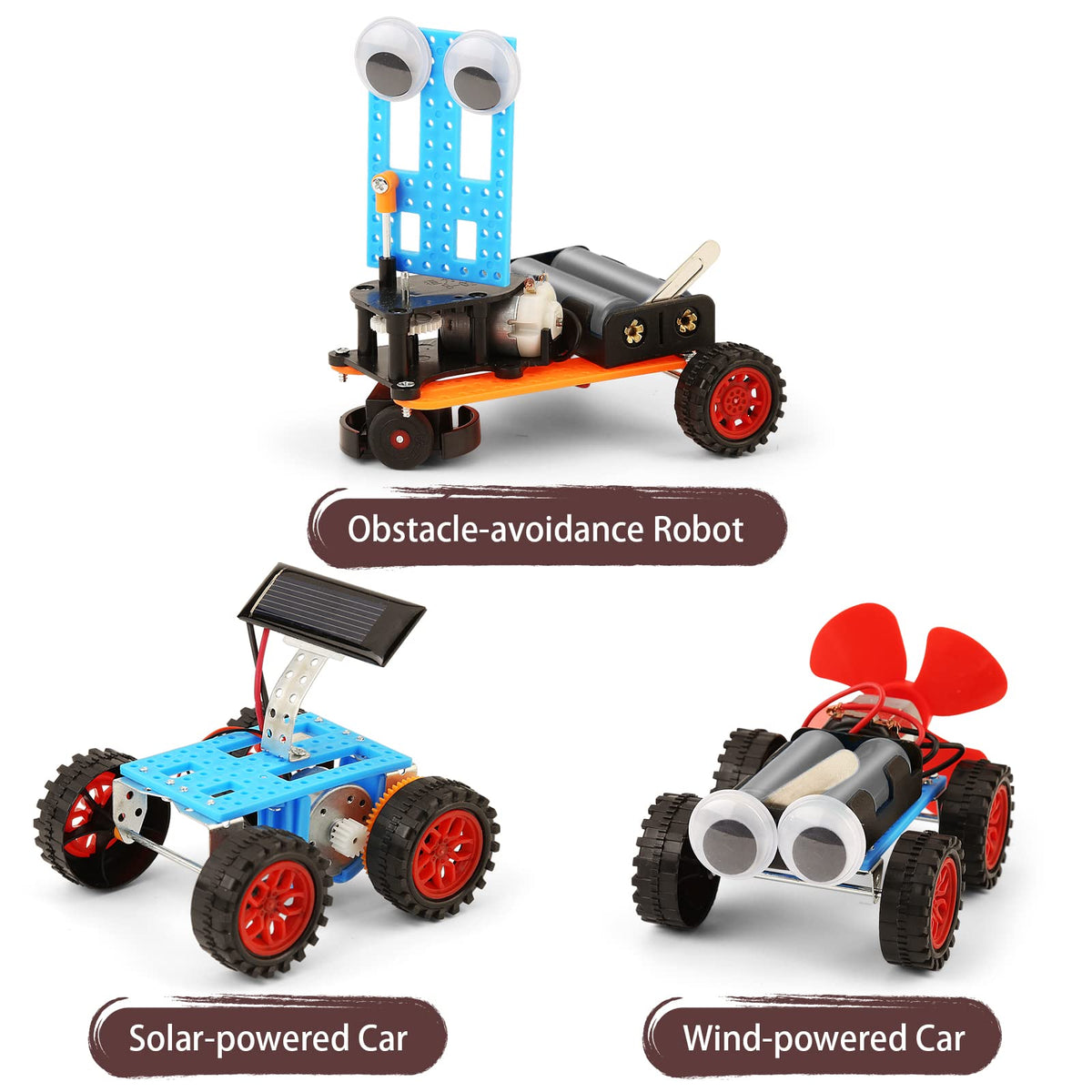 STEM Science Kit for Kids, Building Robot Car
