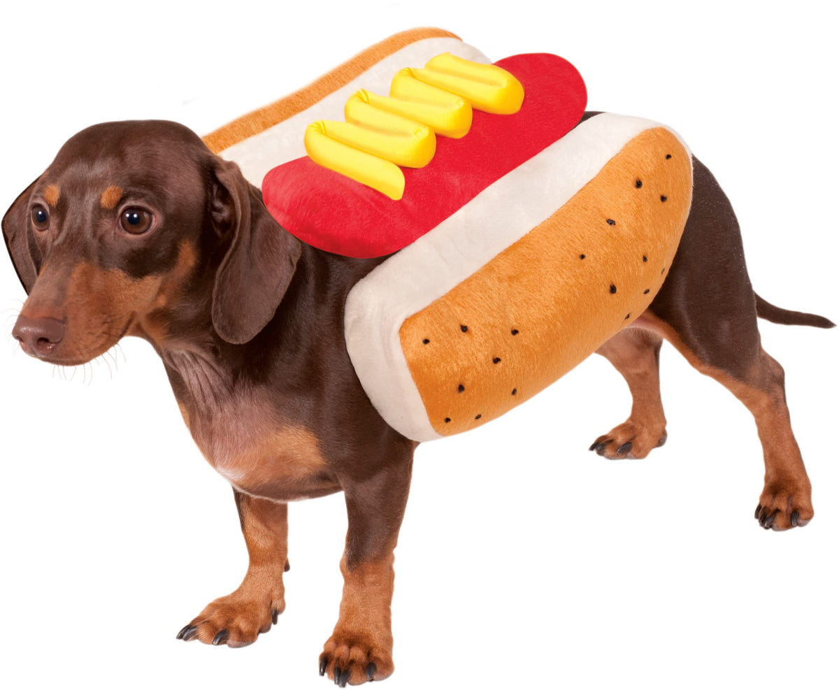 Rubies Halloween Classics Pet Costume, Medium, Hot Dog