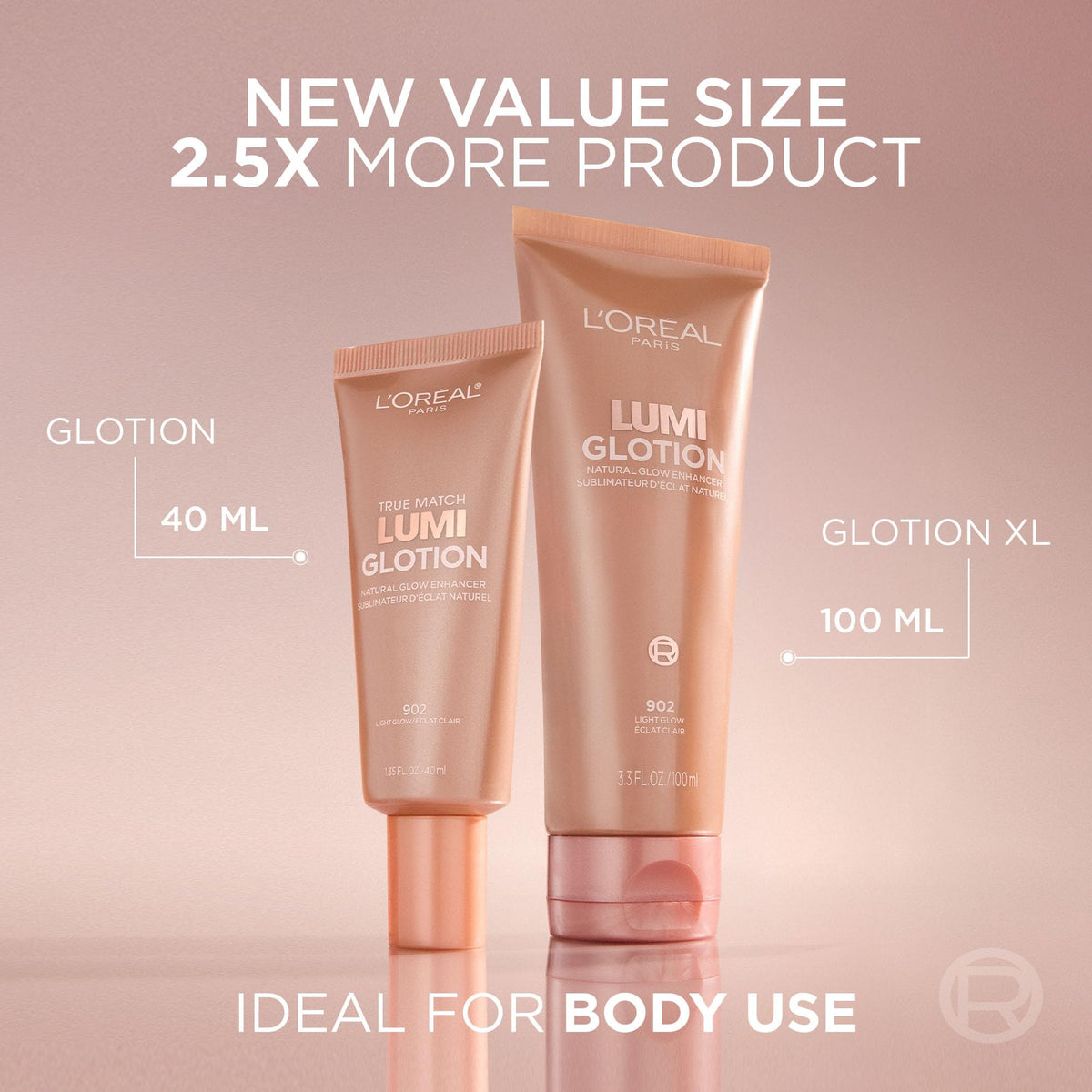 L’Oréal Paris Lumi Glotion Jumbo Highlighter, 904 Deep, 100 mL