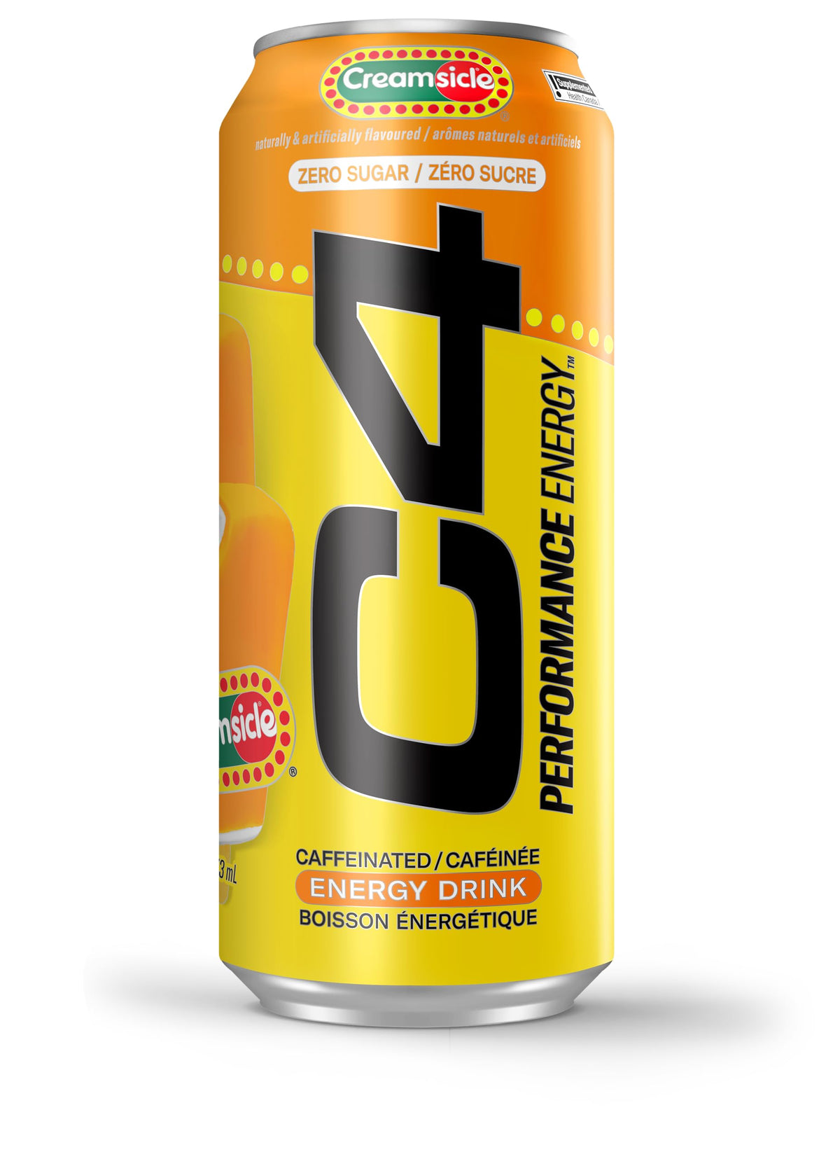 Cellucor C4 Energy Drink, Creamsicle, 473mL, 12 Count