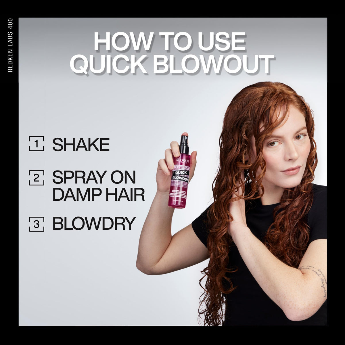 Redken Quick Blowout Heat Protection Spray, 125 mL