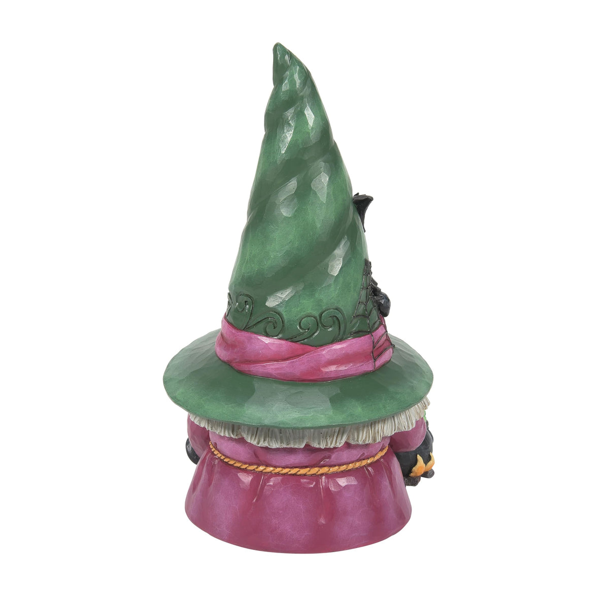 Enesco Jim Shore Witch Gnome with Cauldron Figurine, 7.68 Inch