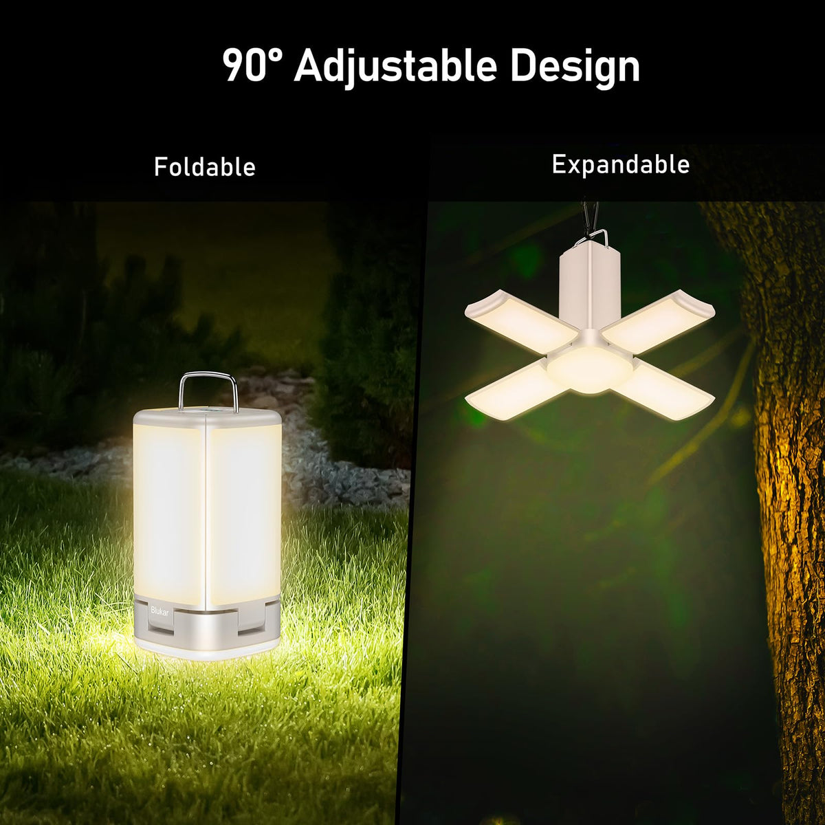 Blukar Rechargeable 116 LED Camping Lantern