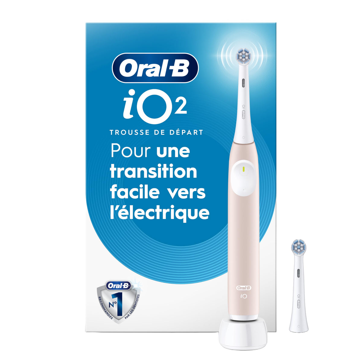 Oral-B iO2 Electric Toothbrush, Peach, iO Series 2 Limited